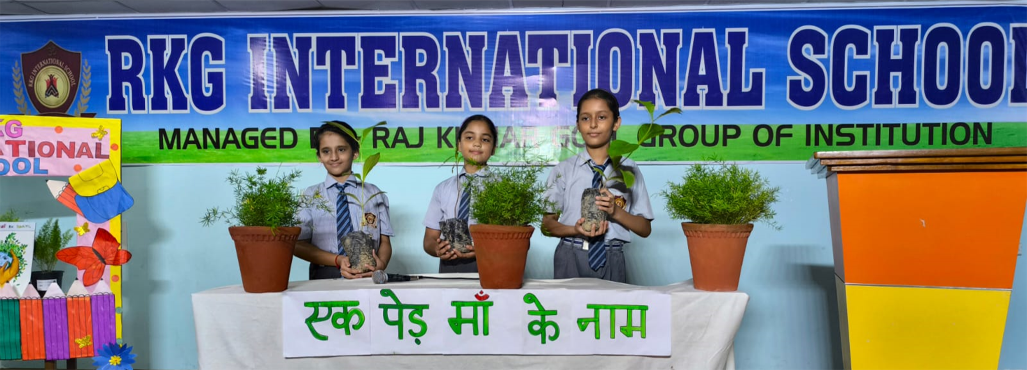 RKG International School , NH-9, Partapur Rd, Gandhi Colony, Pilkhuwa, Uttar Pradesh 245304